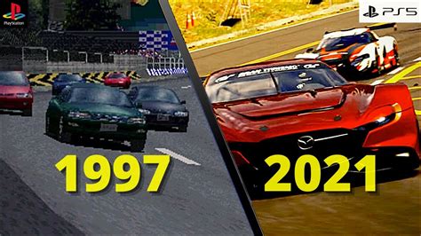 Evolution Of Gran Turismo 1997 2021 4k Youtube