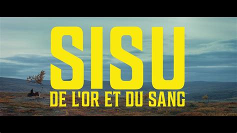 SISU De L Or Et Du Sang 2022 Bande Annonce HD VOST YouTube