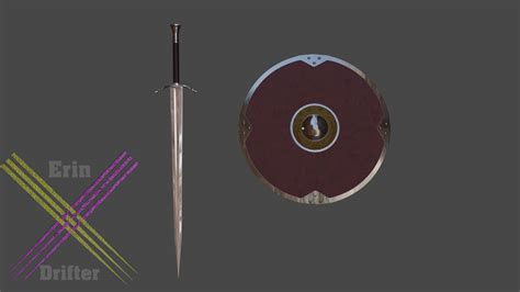 Boromir Sword and Shield by ErinDrifter on DeviantArt