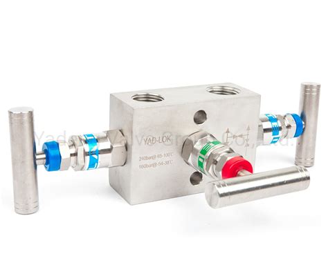 A Psi Coplanar Style Valve Manifolds Stainless Steel