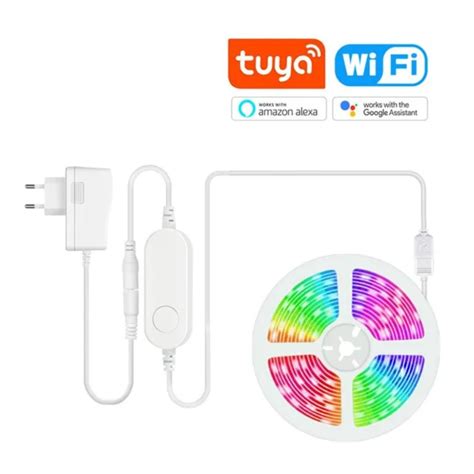 Pametni Led Trak Tuya Smart Aplikacija M Cct Rgb Z Wi Fi Kontrolerjem