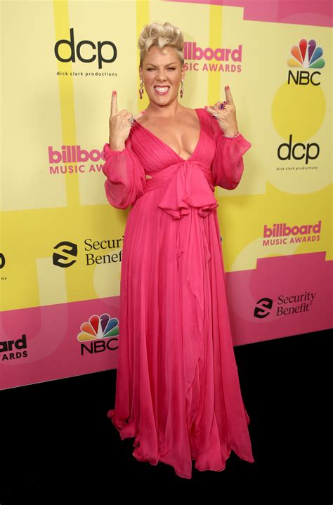 Billboard Music Awards 2021 Red Carpet Pink Alicia Keys And More