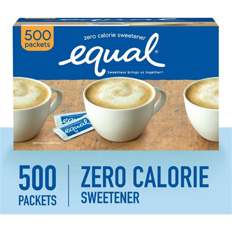 Equal Zero Calorie Original Sweetener Packets Oz G