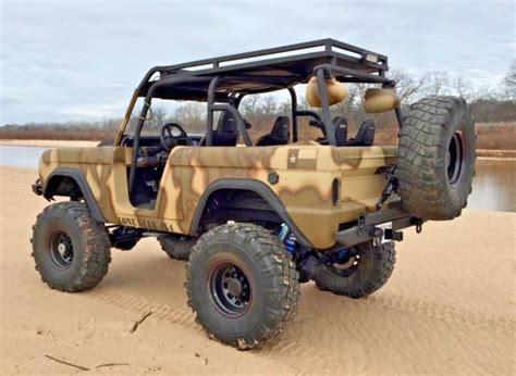 Ford Bronco Classic 1976 Comprehensive Frame Off Modification