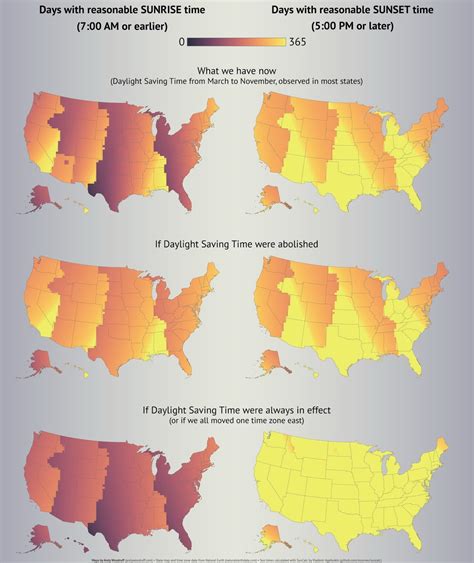 Daylight Saving Time Geography Vivid Maps