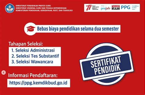 ADA 18 PRODI Cara Daftar PPG Prajabatan 2022 Gel 2 Dibuka Mulai Hari