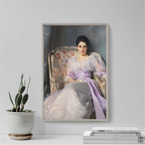 John Singer Sargent Lady Agnew Of Lochnaw Poster Painting Art