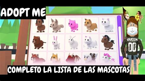 Nombres Para Mascotas De Adopt Me 2025 DONTRUKO