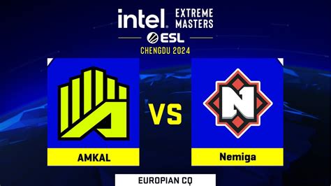 AMKAL проти Nemiga Мапа 2 Vertigo IEM Chengdu 2024 CQ Europe