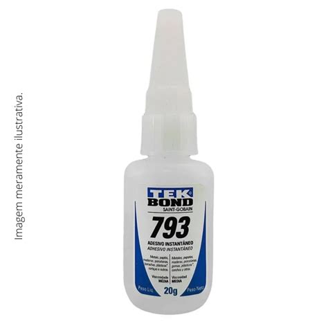 Adesivo Instantâneo 793 TekBond 20G