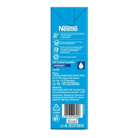 Nestle Fresh Milk Nutrition Facts