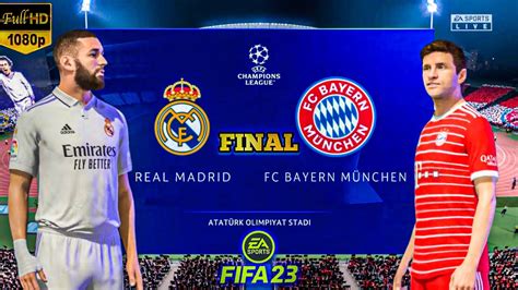 Fifa 23 Real Madrid Vs Bayern Munich Champions League Final 2223 Full Match Youtube