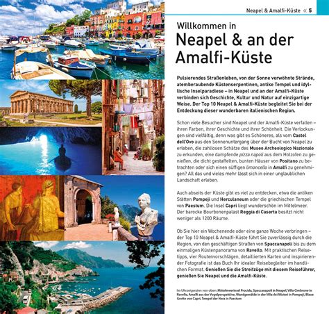 Top Reisef Hrer Neapel Amalfi K Ste Dk Verlag