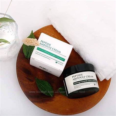 Антивозрастной пептидный крем Mizon Peptide Ampoule Cream, 390 грн ...