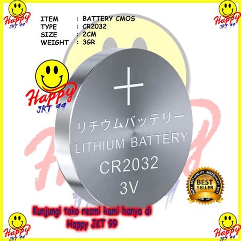 Jual Baterai Battery Cmos Cr Cr Original Di Lapak Happy Jkt