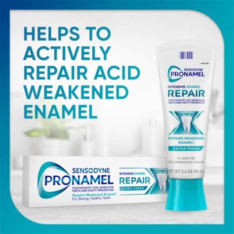 Sensodyne Pronamel Intensive Enamel Repair Extra Fresh Toothpaste, 3pk / 3.4 oz - Fry’s Food Stores