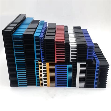 Cnc Milling Aluminum Heatsink Extrusion Electronic Aluminum Profile Heat Sink Heat Sink And