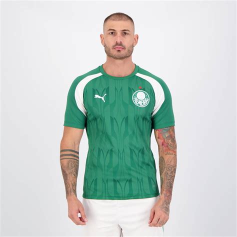 Puma Palmeiras 2024 Pre Match Green Jersey FutFanatics