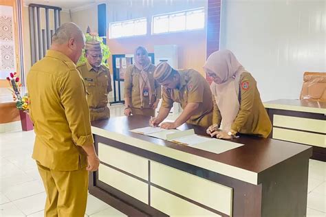 Sekretariat Dprd Gorontalo Utara Gelar Serah Terima Jabatan Kabag