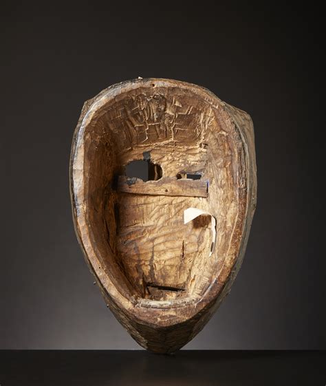 Arte Africana Liberia Guer We Maschera Von Gla Legno Duro A