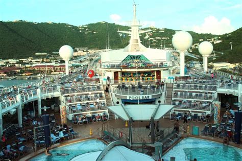 Inside Of The Adventurer Of The Seas Cruise Ship Operated