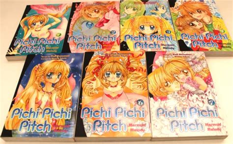 PICHI PICHI PITCH Manga Mermaid Melody COMPLETE SET Vol 1 7 Manga