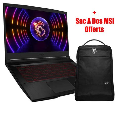 Pc Portable Msi Gaming I G N Go Go Ssd Au Meilleur Prix En Tunisie