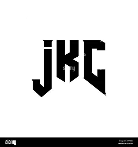 Jkc Letter Logo Design For Technology Company Jkc Logo Design Black