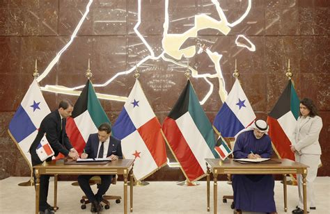 كونا Kuwait Panama sign MoU on bilateral consultations