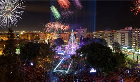 El espectáculo del encendido del Gran Árbol de Murcia se repetirá los