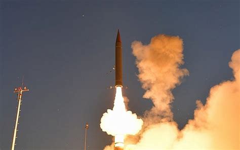 Israel Successfully Tests Arrow Anti Ballistic Missile System