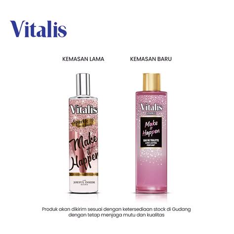 Jual Vitalis Vitalis Eau De Toilette Sparkle Make It Happen Parfum