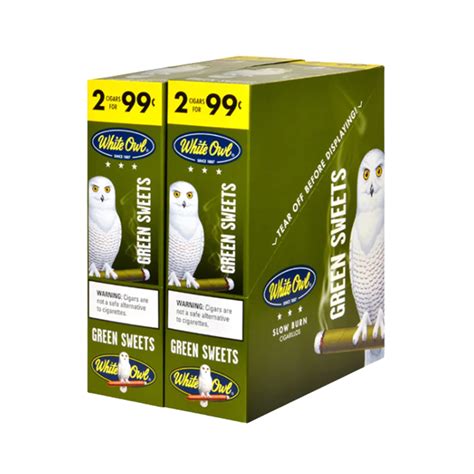 White Owl Cigarillos Green Sweets Windy City Cigars