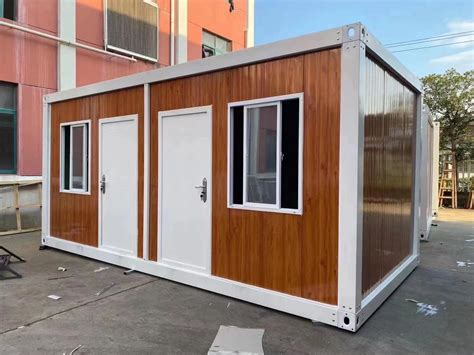 Low Price Light Steel Prefab Container Office Modular Flat Pack Storage