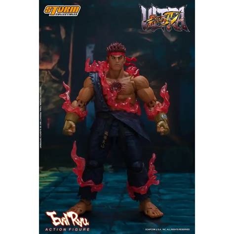 Evil Ryu “Ultra Street Fighter IV” 1/12 Scale Figure | Video Game Heaven