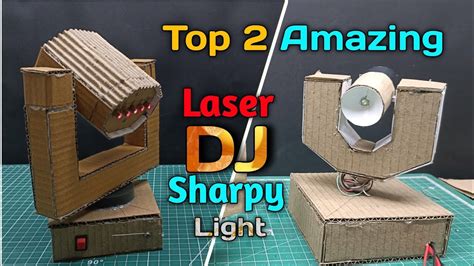 How To Make Sharpy Light At Home Using Cardboard Portable Mini