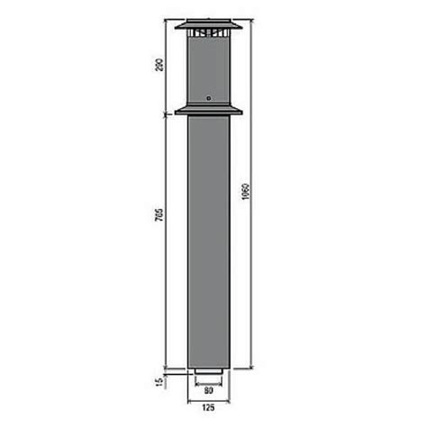 Rinnai FFROOFCOWL Vertical Flue Terminal Plumbingsales