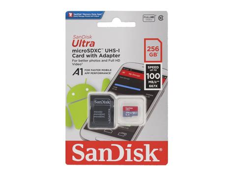 Sandisk Gb Class Uhs I U Microsdxc Mb S Read Mb S