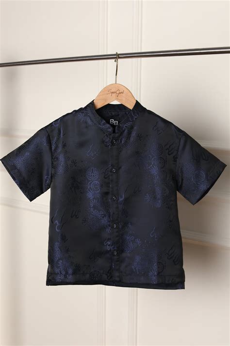 LONG MA JING SHEN BB SHIRT NAVY SuperGurl