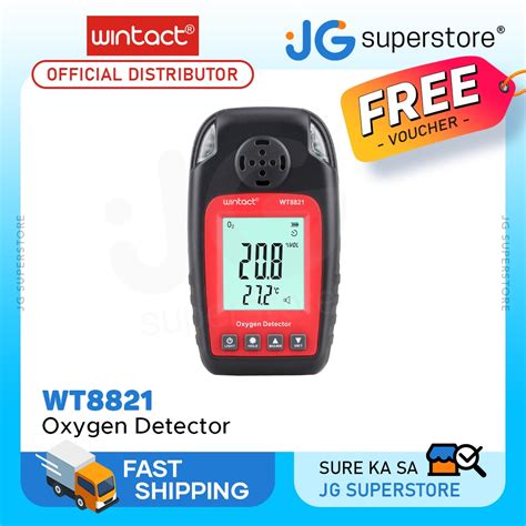 Wintact WT8821 Oxygen Gas Detector With Monochromatic LCD Display And