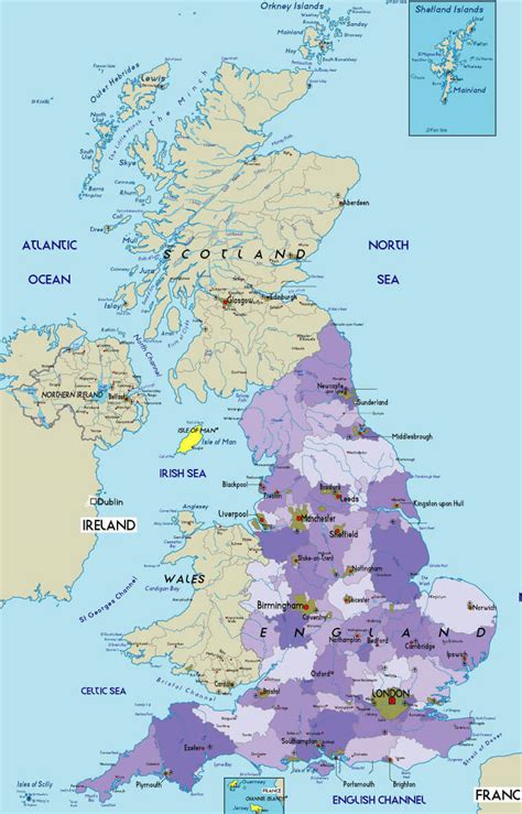 United Kingdom Map