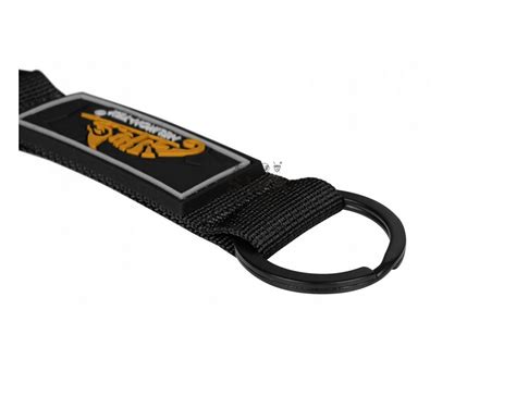 Брелок карабин KEYCHAIN Logo, цвет Black (Helikon-Tex)