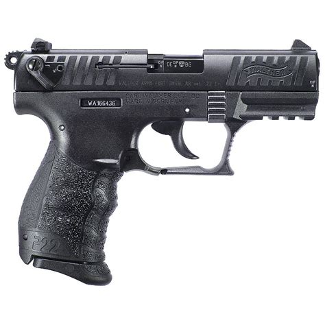 Pistola Walther P Black Cal Lr Tiros Loja Gassen Tiro