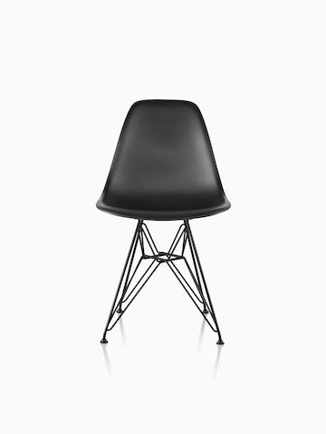 Eames Moulded Plastic Side Chair Herman Miller