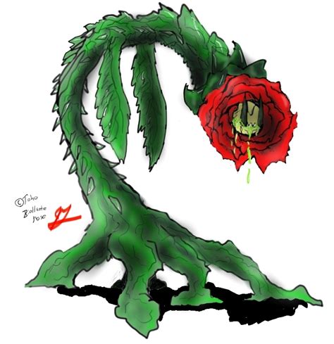 Go G Rose Biollante By Vagrant Verse On Deviantart