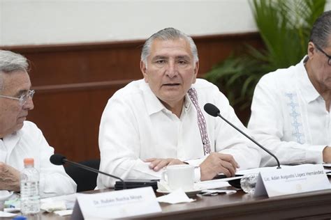 Se Lleva A Cabo Con éxito Reunión De Adán Augusto Con Diputados Locales De Sinaloa