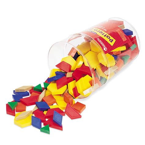 Cm Plastic Pattern Blocks Set Of Learning Tree Educational