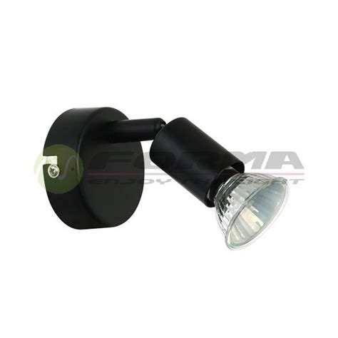 Zidna Spot Lampa FG101 1 BK Kelvin Lite D O O