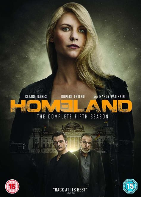 Homeland Season 5 Dvd 2015 Claire Danes Mandy