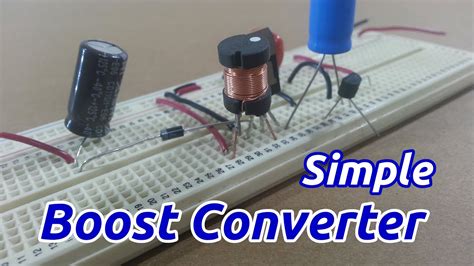 Simple Boost Converter Circuit